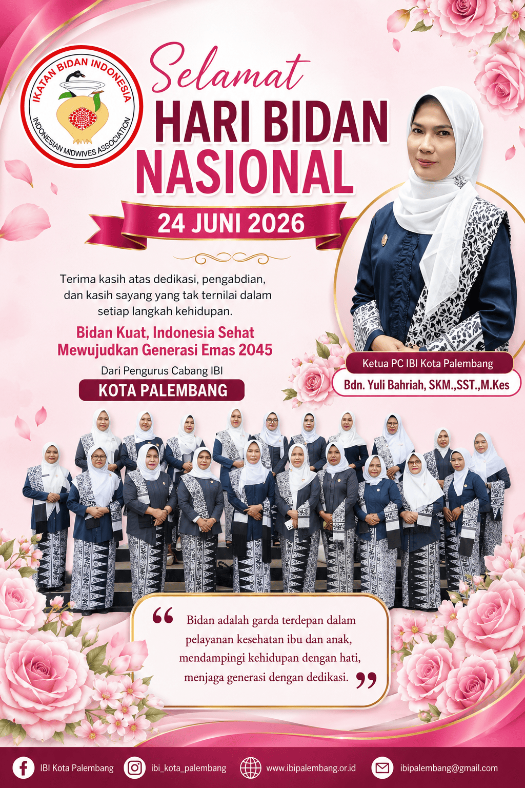SELAMAT HARI BIDAN NASIONAL 24 Juni 2026